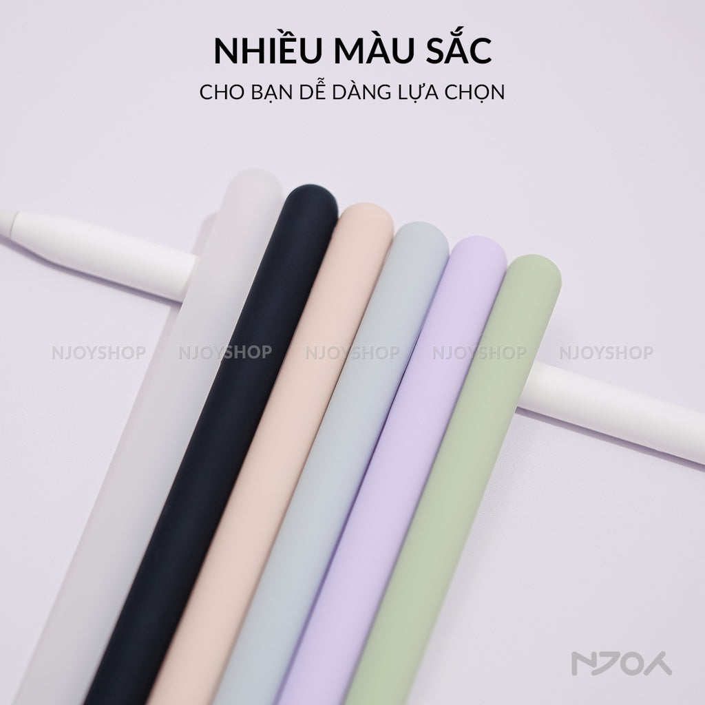 Vỏ Bao Ốp Silicon Siêu Mỏng Ahastyle Hỗ Trợ Sạc Không Dây Từ Tính Cho Bút Cảm Ứng Apple Pencil 2