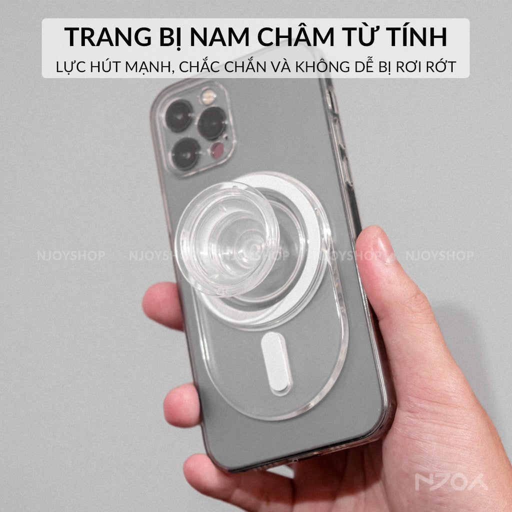 Giá Đỡ Điện Thoại Popsocket Magsafe Nam Châm Từ Tính Cho Điện Thoại iPhone 16 Pro Max 15 14 13