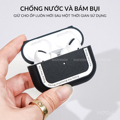 Ốp Nhung Ahastyle Hỗ Trợ Magsafe Viền Kim Loại Kèm Móc Khóa Cho AirPods Pro 2
