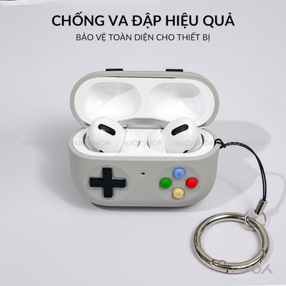 Ốp Silicon Máy Chơi Game Ahastyle Chất Liệu Silicon Kèm Móc Khóa Cho AirPods Pro 2 3 Airpods 4