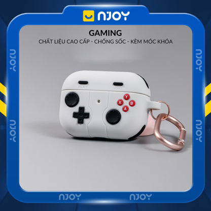 Ốp Silicon Máy Chơi Game Kèm Móc Khóa Cho Tai Nghe Airpods Pro 2 4