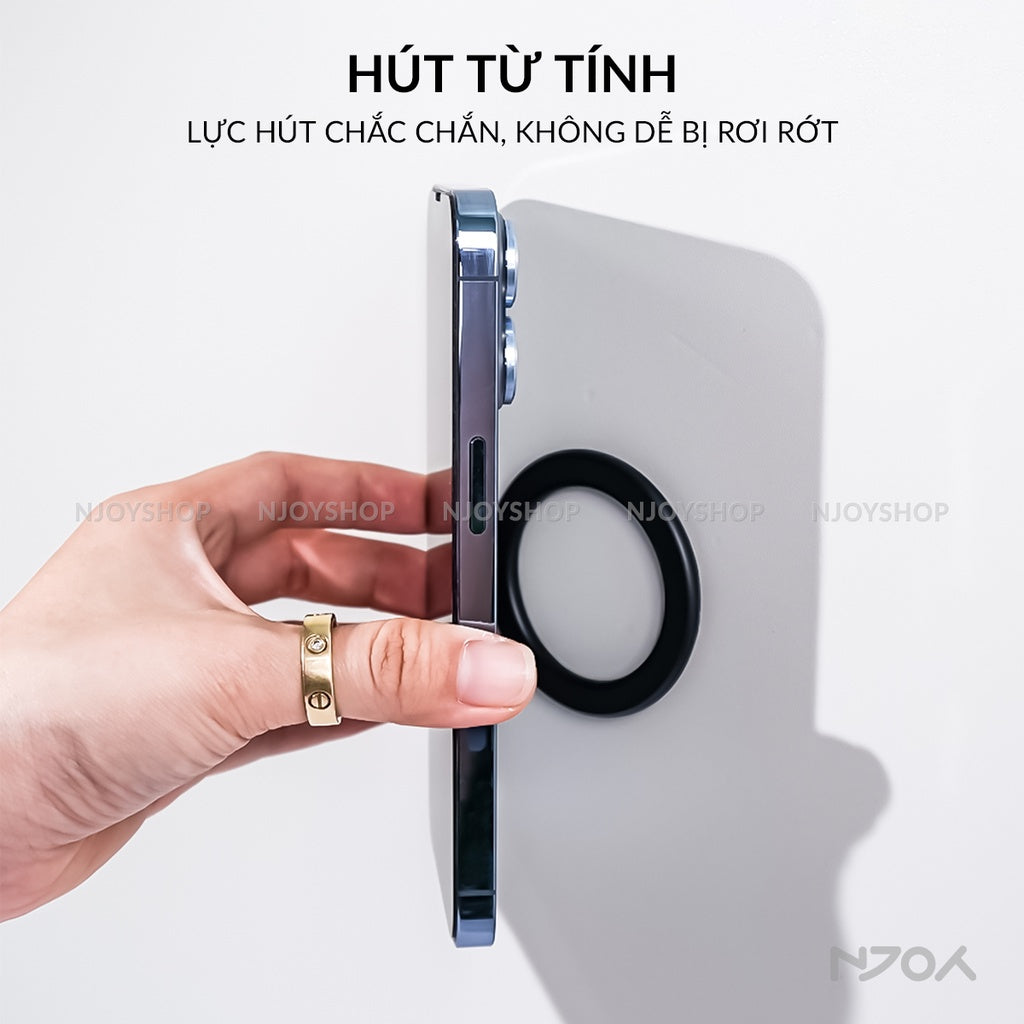 Giá Đỡ Điện Thoại Magsafe Dán Tường Tiện Lợi Cho Điện Thoại iPhone Samsung Xiaomi Huawei