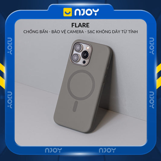 Ốp Magsafe Chống Bẩn Viền Camera Kim Loại Cho iPhone 17 16 15 Pro Max