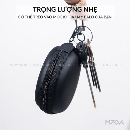 Túi Đựng Tai Nghe Cáp Sạc Nhỏ Gọn Tiện Lợi 7x4cm