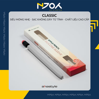 Vỏ Bao Ốp Silicon Ahastyle Classic Chống Trơn Trượt Cho Bút Cảm Ứng Apple Pencil 1 Apple Pencil 2