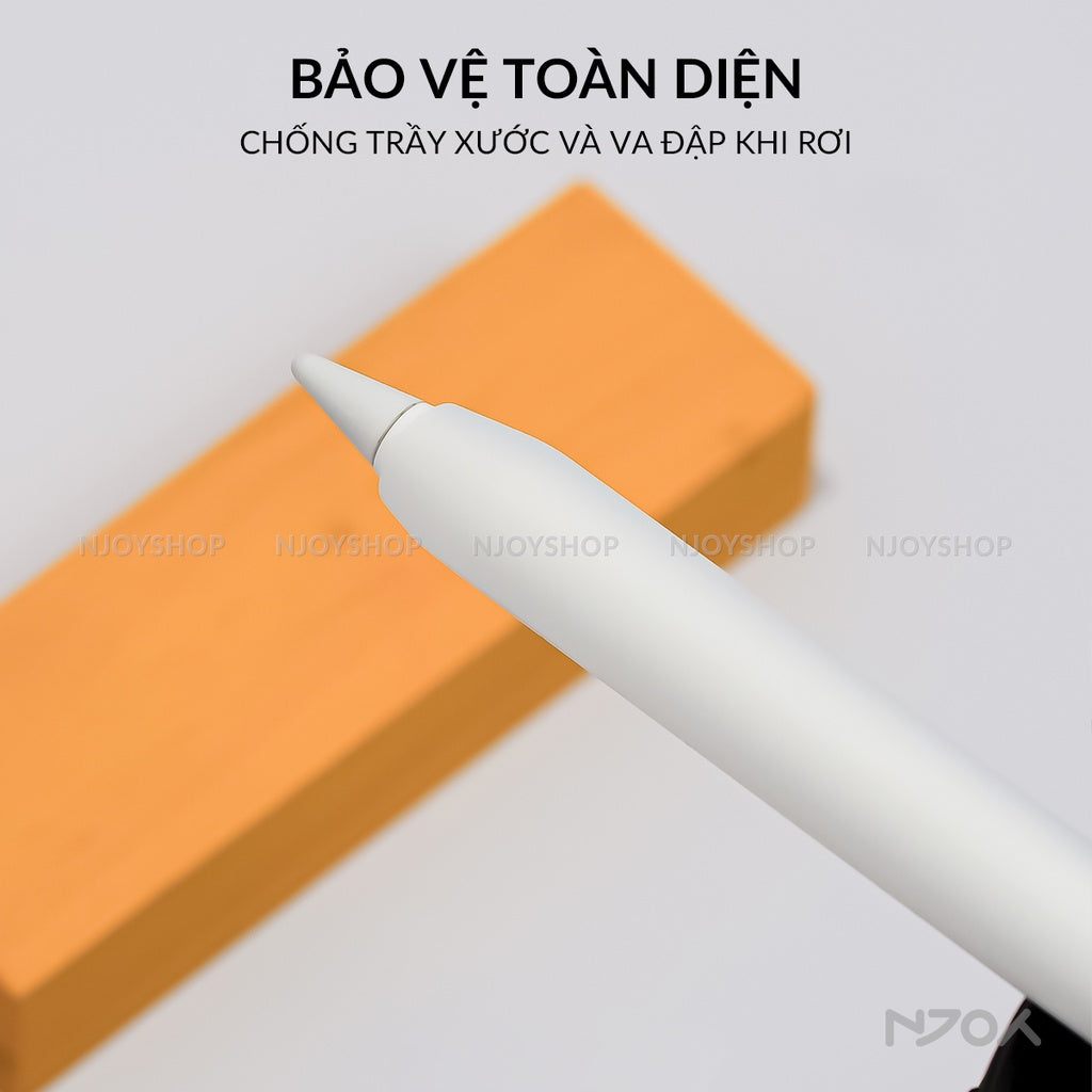 Vỏ Bao Ốp Silicon Siêu Mỏng Ahastyle Hỗ Trợ Sạc Không Dây Từ Tính Cho Bút Cảm Ứng Apple Pencil 2