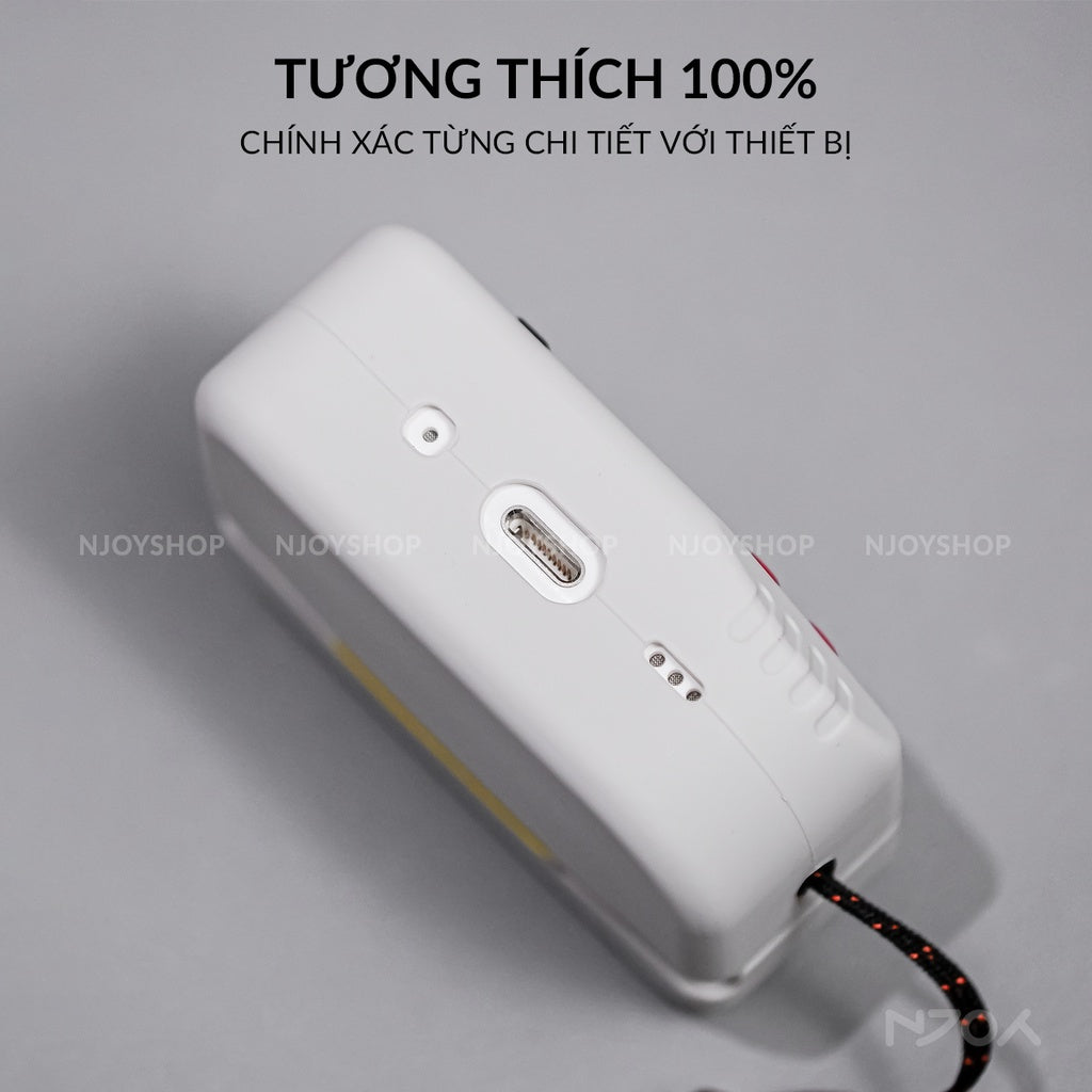 Ốp Máy Chơi Game 3D AhaStyle Kèm Dây Đeo Móc Khóa Cho Tai Nghe Airpods Pro 3 2 Airpods 4 Njoyshop