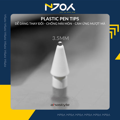 Đầu Ngòi Bút Kim Loại Ahastyle Thay Thế Cho Bút Cảm Ứng Apple Pencil 2