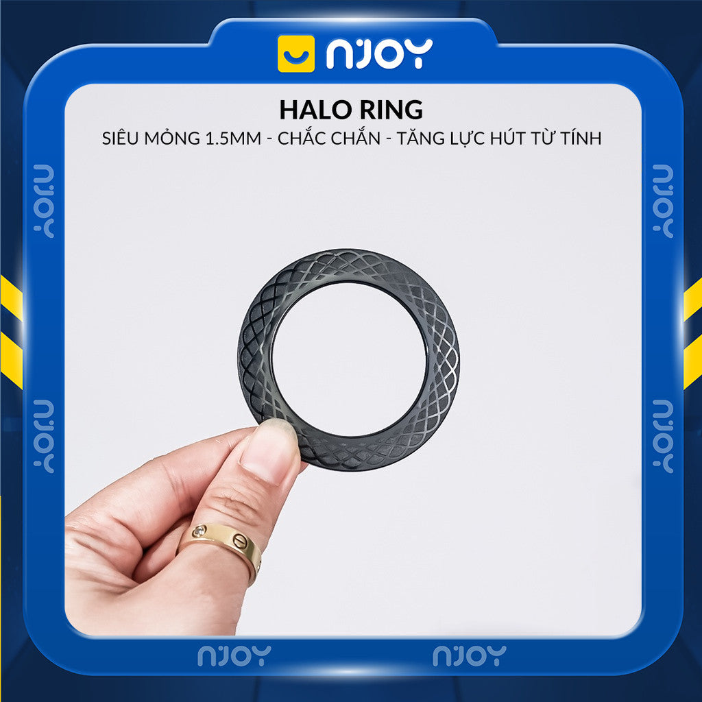 Miếng Dán Hỗ Trợ Sạc Không Dây Magsafe Từ Tính Cho Điện Thoại iPhone Samsung Njoyshop