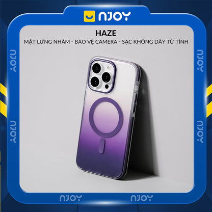 Ốp Magsafe Lưng Nhám Đổi Màu Gradient Ombre Cho iPhone 17 Pro Max 16 15 14 13