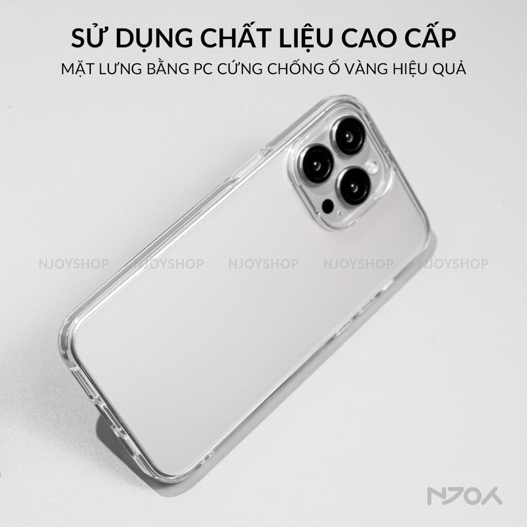 Ốp Nhám Mờ Likgus Chống Vân Tay Bảo Vệ Camera Cho iPhone 18 Pro Max 17 16 15 14 13 12