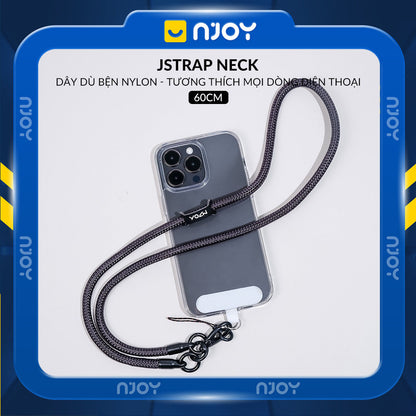 Dây Đeo Cổ Bện Nylon Dài 60cm Chống Đứt Gãy Độ Chống Thất Lạc Cho Tất Cả Điện Thoại iPhone Samsung