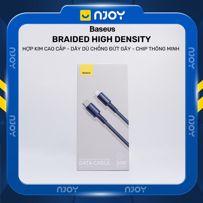 Cáp Sạc Nhanh 20W Baseus Type C to Lightning Cho iPhone 14 Pro Max 13 12 11