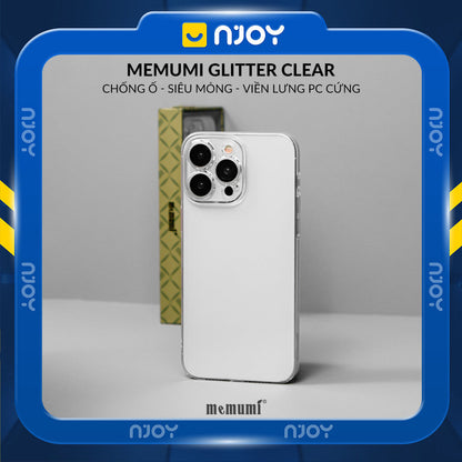Ốp Trong Suốt Cứng Siêu Mỏng Memumi Bảo Vệ Camera Cho iPhone 17 Pro Max 16 15 14 13 12 11