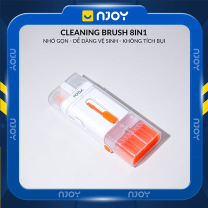 Bộ Dụng Cụ Vệ Sinh Bàn Phím Laptop Tai Nghe Airpods Macbook PC iPhone iPad 12 Trong 1 Đa Năng Nhỏ Gọn