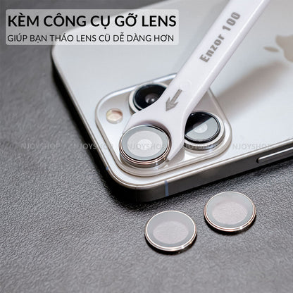 Cường Lực Camera Kuzoom AR Chống Trầy Cho iPhone 17 Pro Max 16 15 14 13 12 11