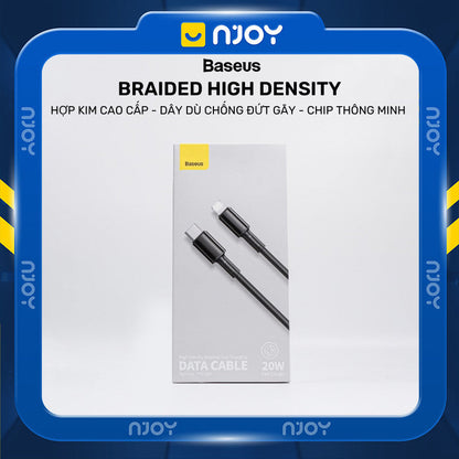 Cáp Sạc Nhanh 20W Baseus Type C to Lightning Cho iPhone 14 Pro Max 13 12 11