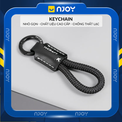 Móc Khóa Hợp Kim Kẽm Cao Cấp Chống Thất Lạc Nhỏ Gọn Tiện Lợi Cho Chìa Khóa USB Tai Nghe Airpods