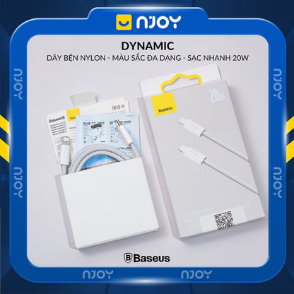 Cáp Sạc Nhanh 20W Baseus Type C to Lightning Cho iPhone 14 Pro Max 13 12 11