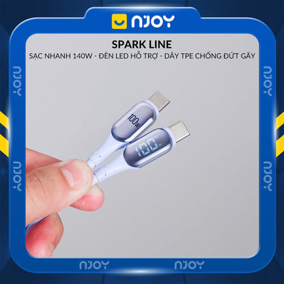 Cáp Sạc Nhanh Silica Gel 27W 100W 140W Cho iPhone Macbook Tablet iPad