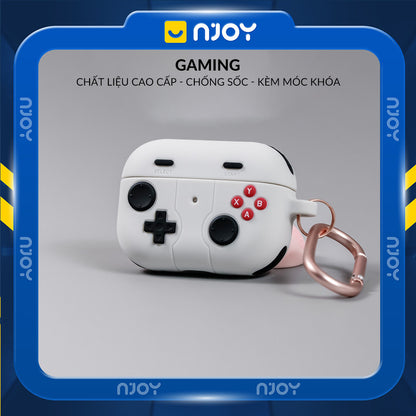 Ốp Silicon Máy Chơi Game Kèm Móc Khóa Cho Tai Nghe Airpods Pro 2 4