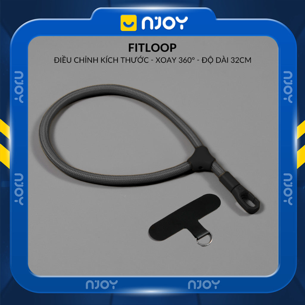 Dây Đeo Tay Chống Thất Lạc Dài 32cm Điều Chỉnh Kích Thước Cho iPhone Samsung Xiaom
