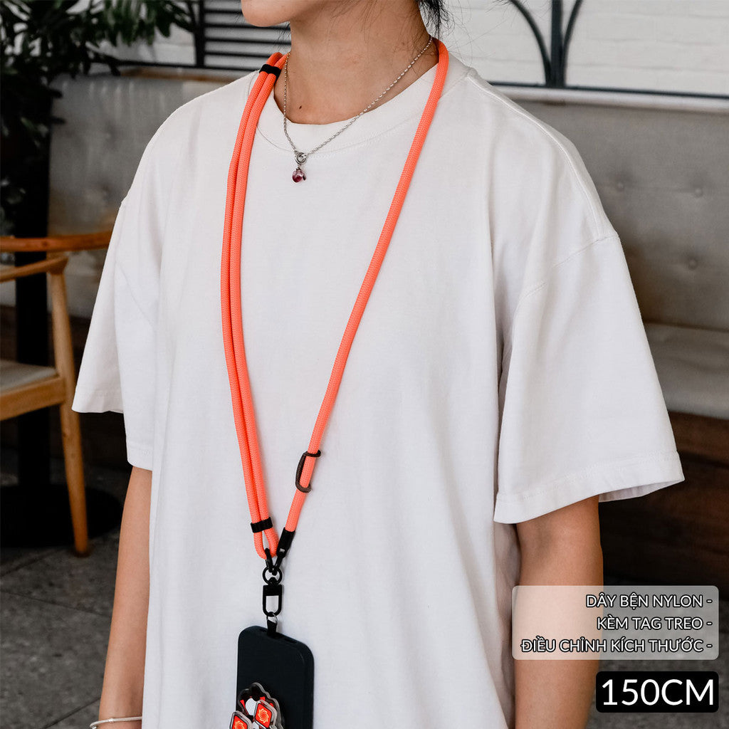 Dây Đeo Urban Có Thể Điều Chỉnh Kích Thước Dài 150cm Phù Hợp Mọi Dòng Điện Thoại Baby Three