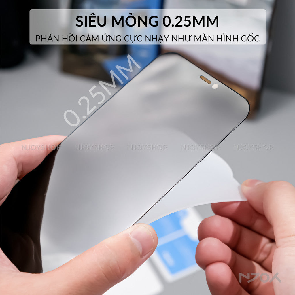 Kính Cường Lực Anank Chống Nhìn Trộm Cho iPhone 18 Pro Max 17 16 15 14 13 12 11