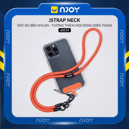 Dây Đeo Cổ Bện Nylon Dài 60cm Chống Đứt Gãy Độ Chống Thất Lạc Cho Tất Cả Điện Thoại iPhone Samsung