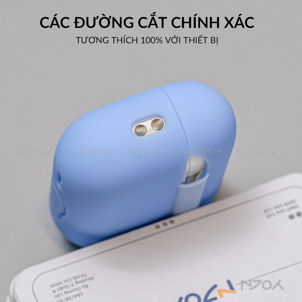 Ốp Silica Gel Chống Bẩn Siêu Mỏng Ahastyle Cao Cấp Cho Tai Nghe Airpods Pro 2 3 4