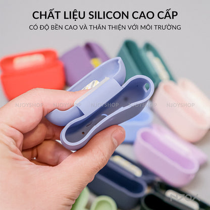 Ốp Silica Gel Chống Bẩn Siêu Mỏng Ahastyle Cao Cấp Cho Tai Nghe Airpods Pro 2 3 4