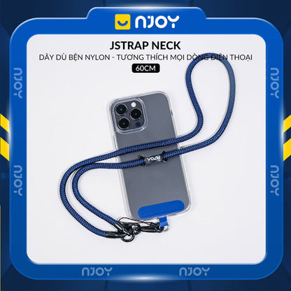 Dây Đeo Cổ Bện Nylon Dài 60cm Chống Đứt Gãy Độ Chống Thất Lạc Cho Tất Cả Điện Thoại iPhone Samsung