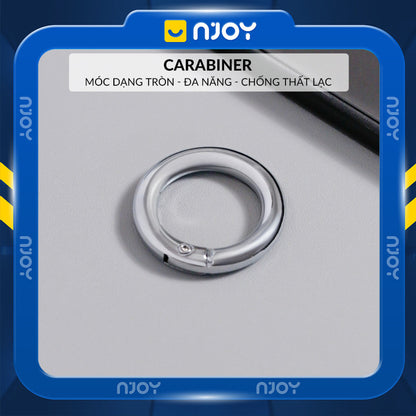 Móc Khóa Hợp Kim Kẽm Cao Cấp Chống Thất Lạc Nhỏ Gọn Tiện Lợi Cho Chìa Khóa USB Tai Nghe Airpods