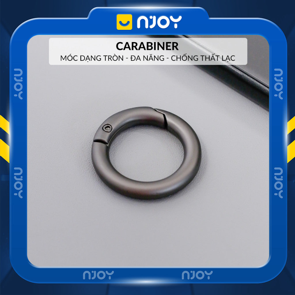 Móc Khóa Hợp Kim Kẽm Cao Cấp Chống Thất Lạc Nhỏ Gọn Tiện Lợi Cho Chìa Khóa USB Tai Nghe Airpods