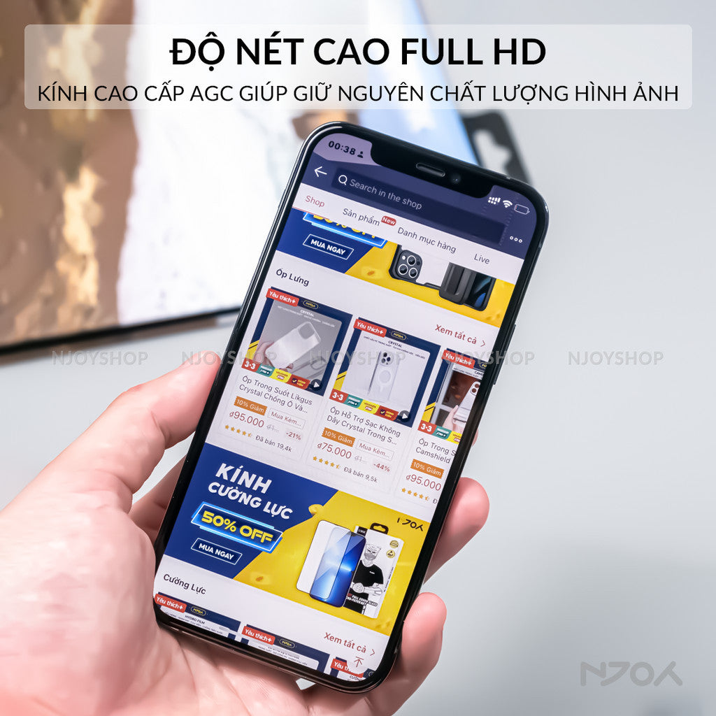 Kính Cường Lực Anank Chống Nhìn Trộm Cho iPhone 18 Pro Max 17 16 15 14 13 12 11