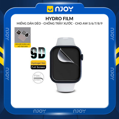 Cường Lực Viền Dẻo 3D Curved Cho Đồng Hồ Apple Watch 38mm 40mm 41mm 42mm 44mm 45mm Njoyshop