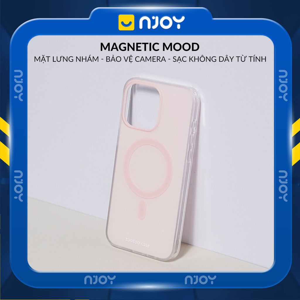 Ốp Magsafe Lưng Nhám Chống Bẩn Màu Pastel Cho iPhone 17 Pro Max 16 15 14 13 12