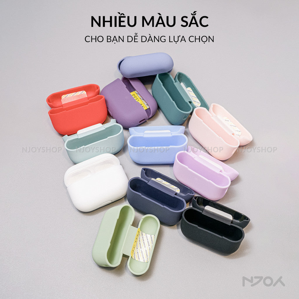 Ốp Silica Gel Chống Bẩn Siêu Mỏng Ahastyle Cao Cấp Cho Tai Nghe Airpods Pro 2 3 4