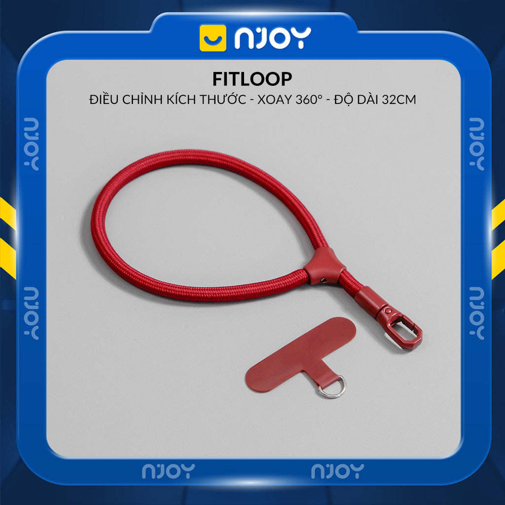 Dây Đeo Tay Chống Thất Lạc Dài 32cm Điều Chỉnh Kích Thước Cho iPhone Samsung Xiaom