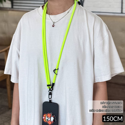 Dây Đeo Urban Có Thể Điều Chỉnh Kích Thước Dài 150cm Phù Hợp Mọi Dòng Điện Thoại Baby Three