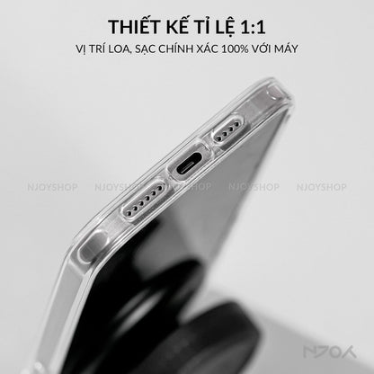 Ốp Nhám Mờ Likgus Chống Vân Tay Bảo Vệ Camera Cho iPhone 17 Pro Max 16 15 14 13 12