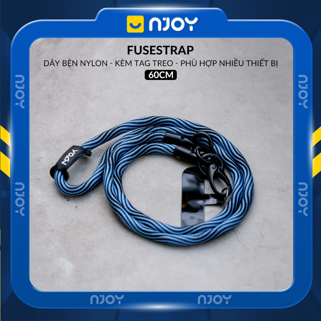 Dây Đeo Cổ Bện Nylon Dài 60cm Chống Đứt Gãy Độ Chống Thất Lạc Cho Tất Cả Điện Thoại iPhone Samsung