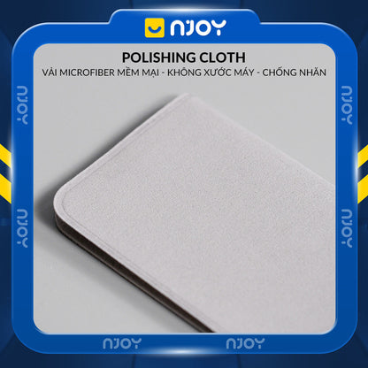 Khăn Lau Màn Hình Microfiber Hai Mặt Cho Màn Hình Điện Thoại Laptop Máy Tính Apple Samsung