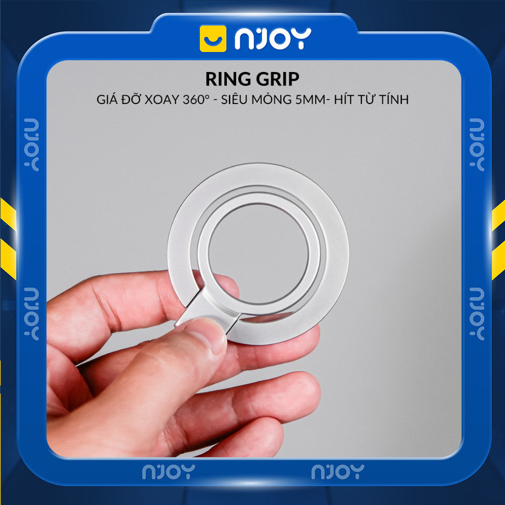 Giá Đỡ Điện Thoại Popsocket Magsafe Trong Suốt Nhỏ Gọn Cho Điện Thoại iPhone Samsung Njoyshop