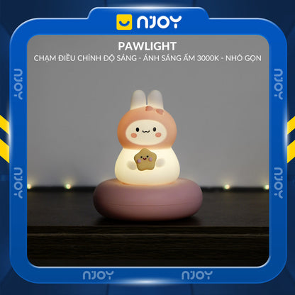 Đèn Ngủ Cảm Ứng Nhỏ Gọn Hình Thú Dễ Thương Trang Trí Decor Phòng Ngủ Để Bàn Quà Tặng