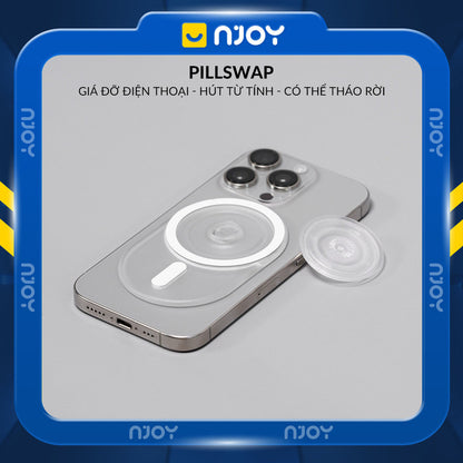 Giá Đỡ Điện Thoại Popsocket Magsafe Nhỏ Gọn Có Thể Tháo Rời Cho Điện Thoại iPhone Samsung