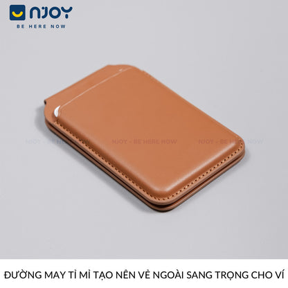 Ví Đựng Thẻ Magsafe Không Dây Cho Điện Thoại iPhone Samsung Huawei Xiaomi