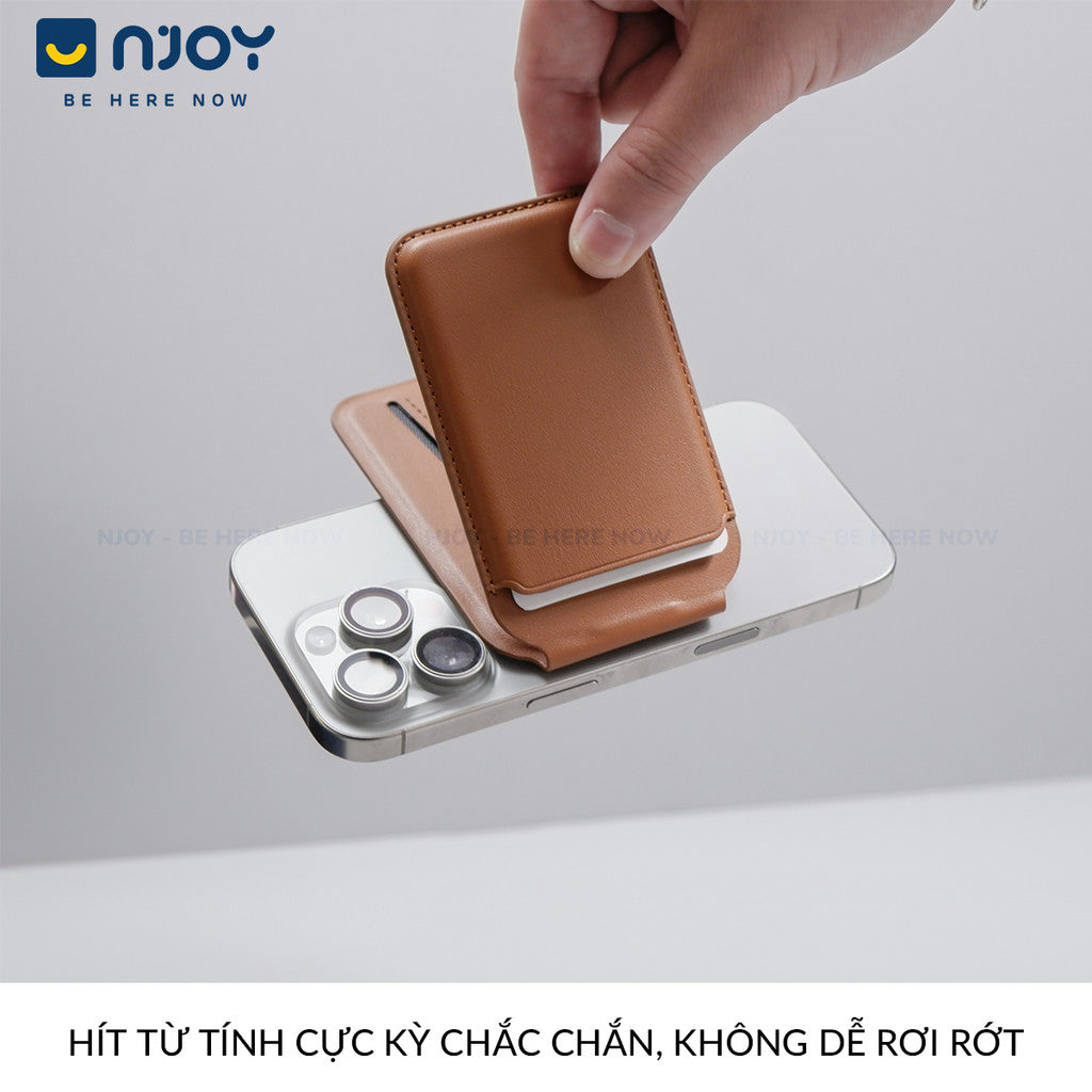 Ví Đựng Thẻ Magsafe Không Dây Cho Điện Thoại iPhone Samsung Huawei Xiaomi