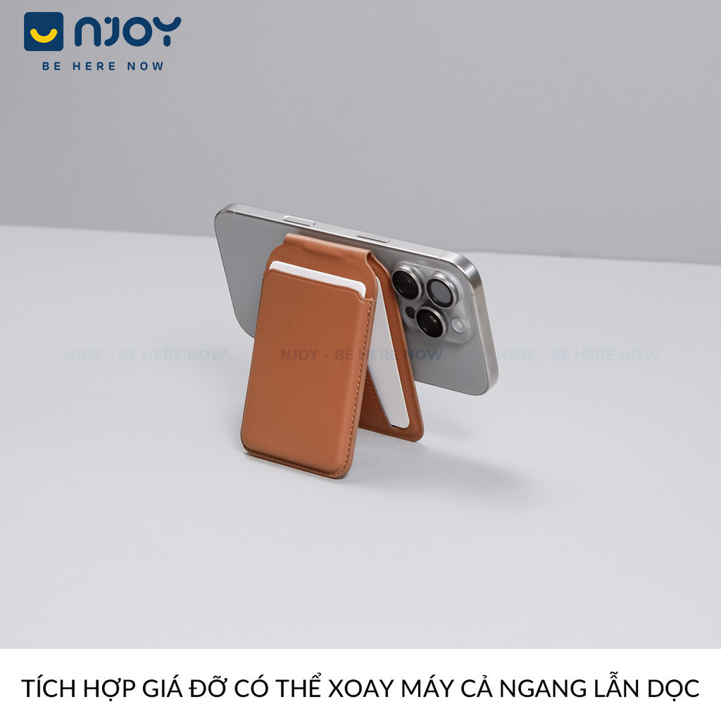Ví Đựng Thẻ Magsafe Không Dây Cho Điện Thoại iPhone Samsung Huawei Xiaomi