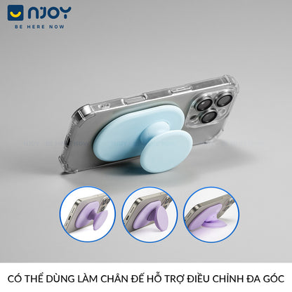 Giá Đỡ Nam Châm Popsocket Magsafe Chất Liệu Silica Gel Cho Điện Thoại iPhone Samsung iPad